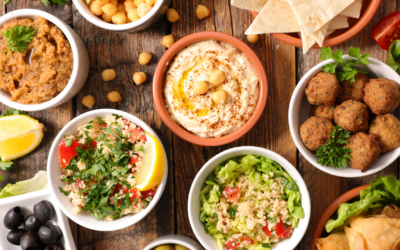 Recette de la salade au boulgour et aux falafels